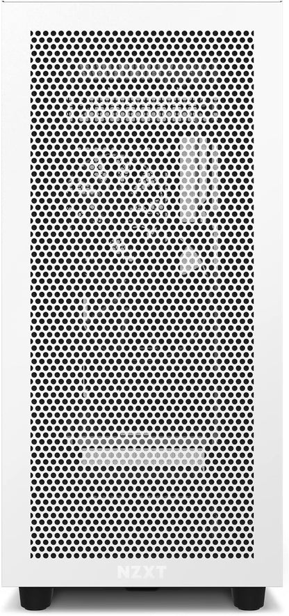 NZXT H7 Flow CM-H71FG-01 White/Black ATX Case