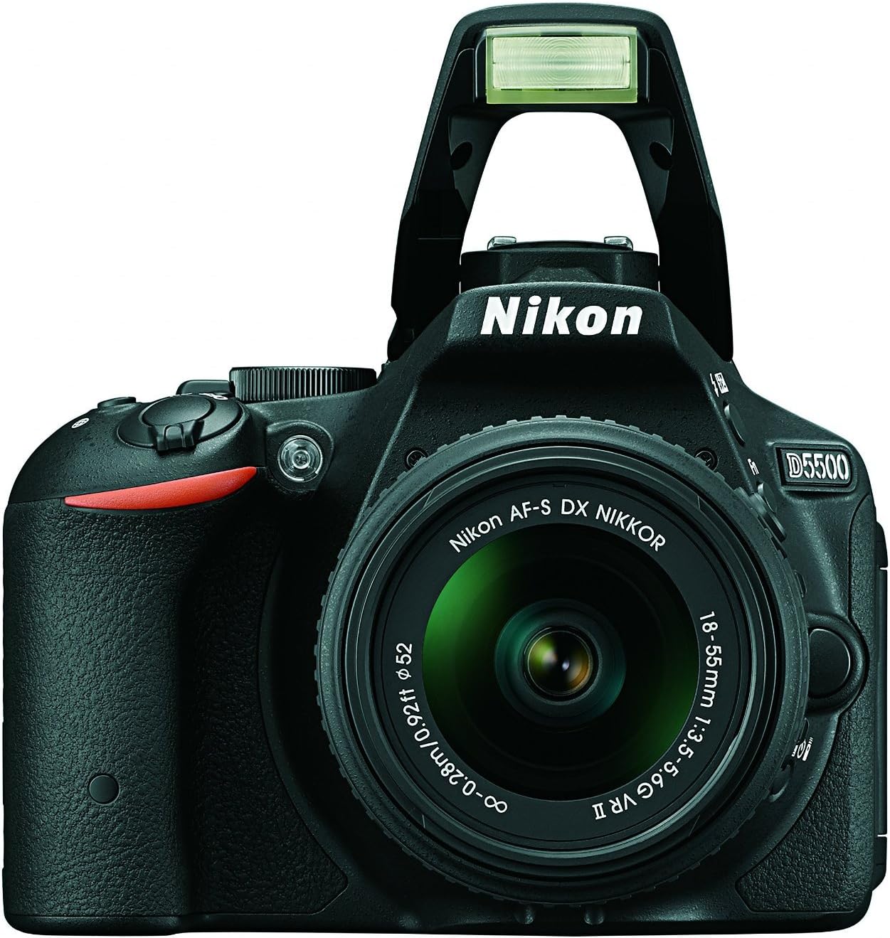 Nikon 1546 D5500 18-55mm VR II Kit Black DSLR Camera