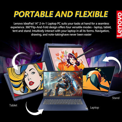 Lenovo IdeaPad Flex 5 2-in-1 Touchscreen Laptop i5 1TB
