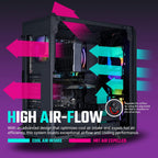 Cooler Master AYG-H5I7-N7110-N1 HAF 5 Pro i7 RTX 4070 Gaming PC