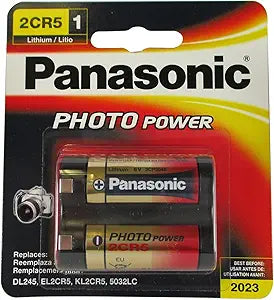 Panasonic 2CR-5MPA/1B 6-Volt Photo Lithium Battery