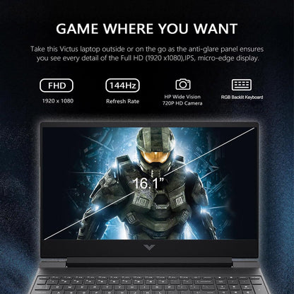 HP TPN-C170 Victus 16 Ryzen 7 RTX 4060 Gaming Laptop
