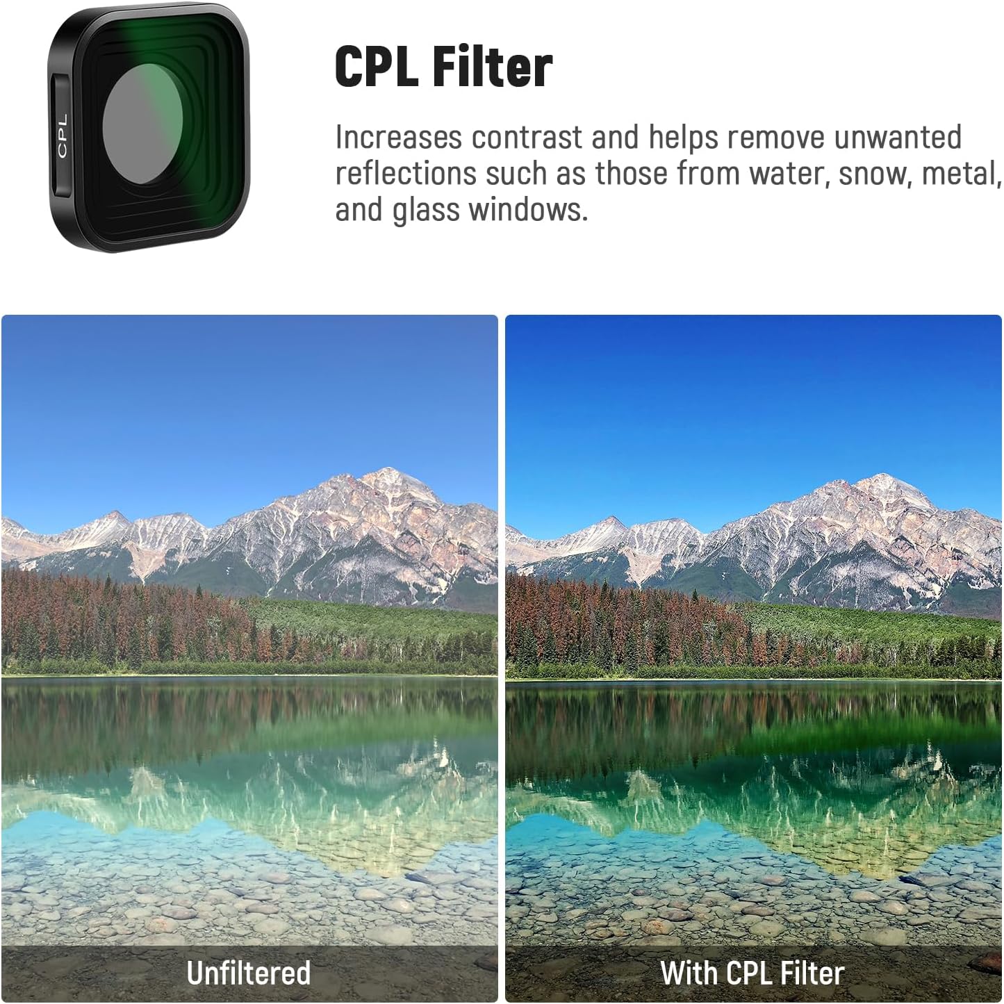 Neewer 10101887 GoPro Hero 12/11/10/9 ND Filter Set