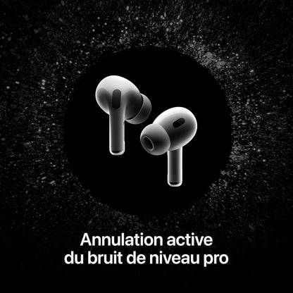 Apple MTJV3AM/A AirPods Pro 2nd Gen USB-C Wireless Earbuds