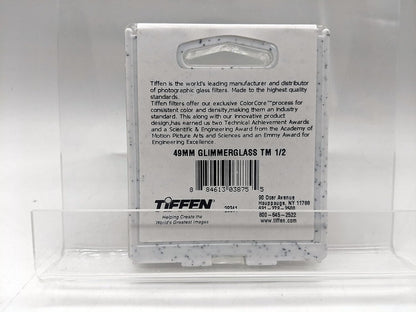 Tiffen 49GG12 49mm Glimmerglass 1/2 Camera Filter