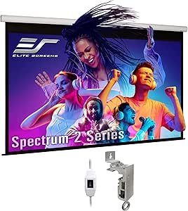 Elite Screens SPM91H-E12 Spectrum2 91" Motorized Projector Screen