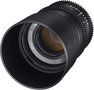 Rokinon CV50M-E 50mm T1.3 Cine Lens - Sony E-Mount - High Speed