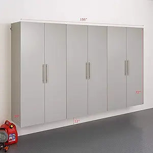 Misc Hangups 108" Storage Cabinet Set E