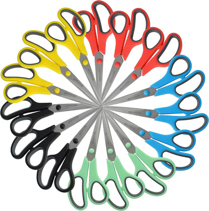 Westcott 17782 8" Scissors 15-Pack
