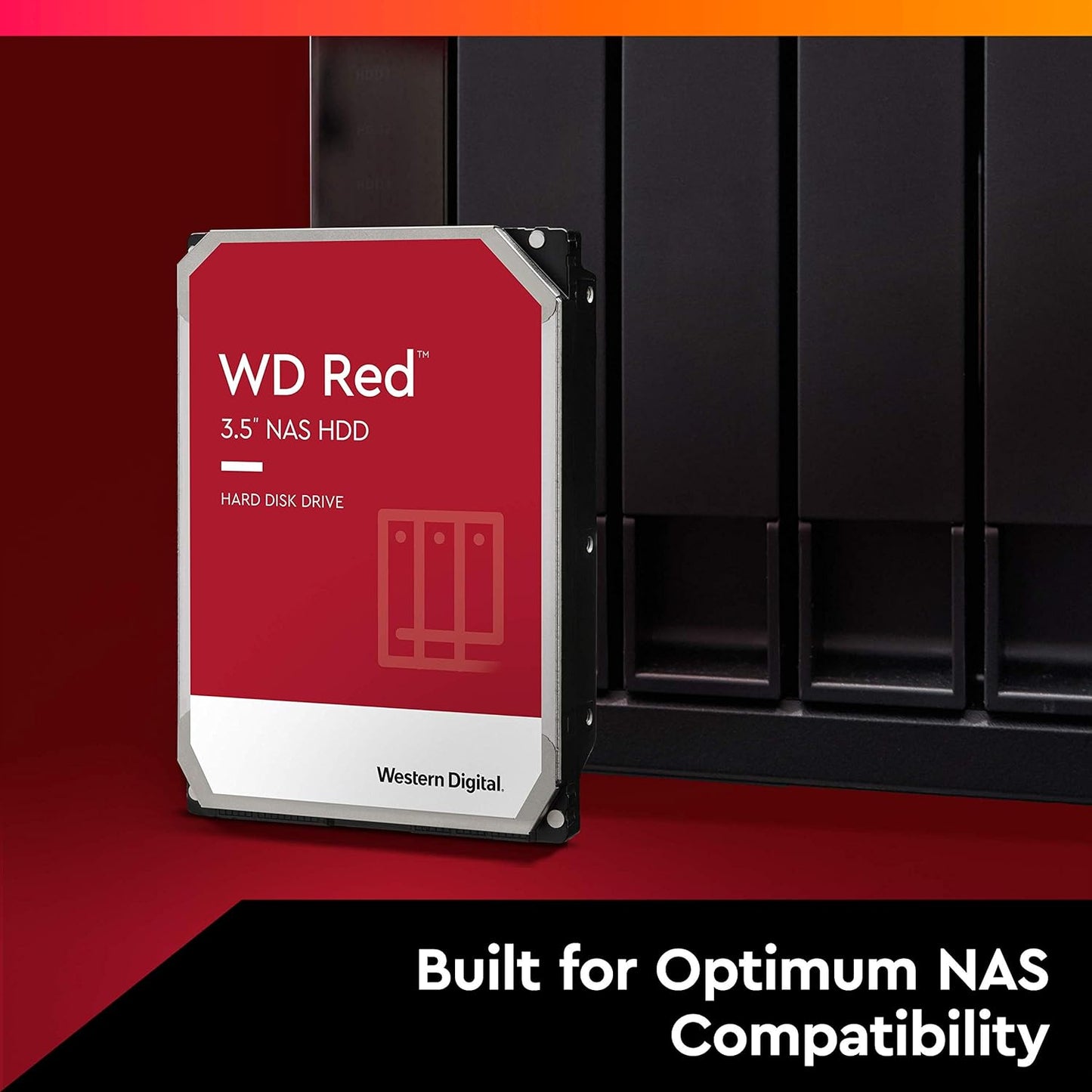 Western Digital WD40EFAX 4TB Red NAS Hard Drive