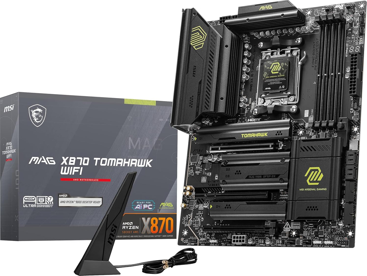 MSI X870TMAHAWKWIFI MAG X870 Tomahawk WiFi Motherboard