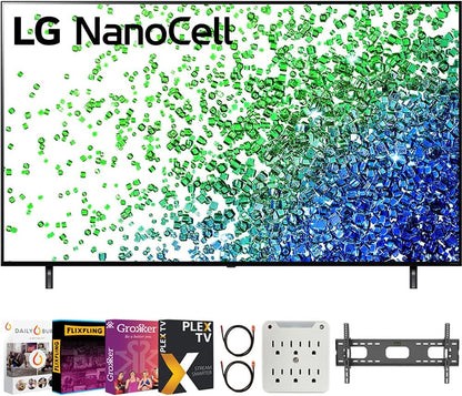 LG E6LG75NANO80UPA 75" NanoCell 4K UHD Smart TV - Streaming Bundle