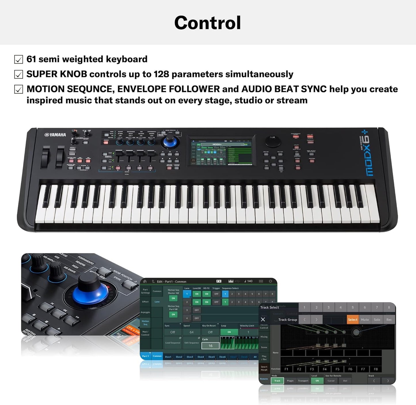 Yamaha MODX6+ 61-Key Synthesizer Workstation