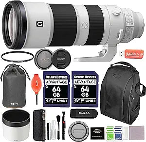 Sony FE 200–600mm F5.6–6.3 G OSS Lens Bundle