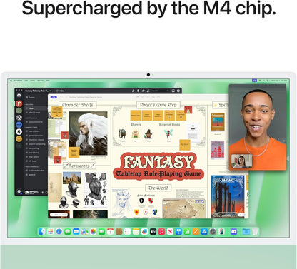 Apple MWUE3LL/A 2024 iMac 24" M4 256GB Green