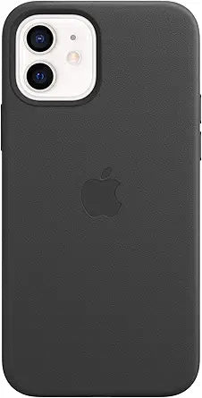 Apple iPhone 12/12 Pro Leather Case MagSafe Black — main product image