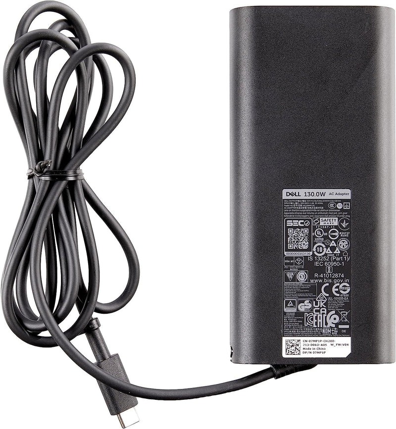 Dell HA130PM130 130W USB-C AC Adapter for XPS 15 — main product image