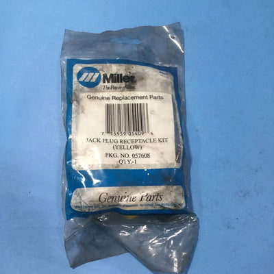 Miller 057608 Yellow Machine Receptacle Plug