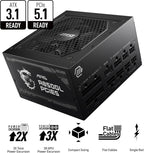 MSI MPG A850GL 850W PCIE 5.1 ATX 3.1 Power Supply