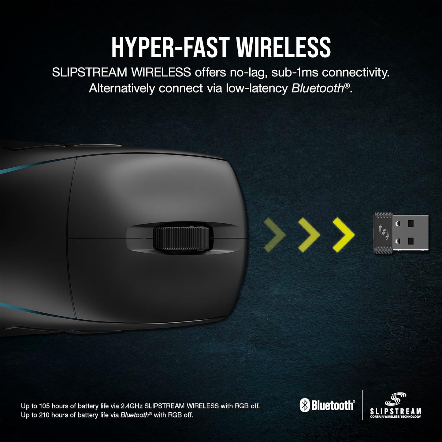 Corsair CH-931D010-NA M75 Wireless RGB Gaming Mouse