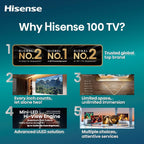 Hisense 100U8K 100-Inch Mini-LED ULED 4K Google TV