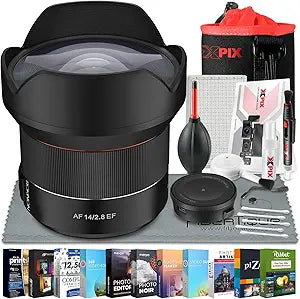 Rokinon 14mm f/2.8 FE Ultra Wide Angle Lens Canon EF