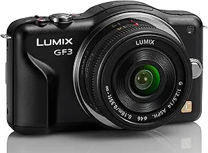 Panasonic DMC-GF3CK Lumix 12.1MP Camera 14mm Lens