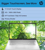 HP Laptop AMD Ryzen 5 Touchscreen 17.3