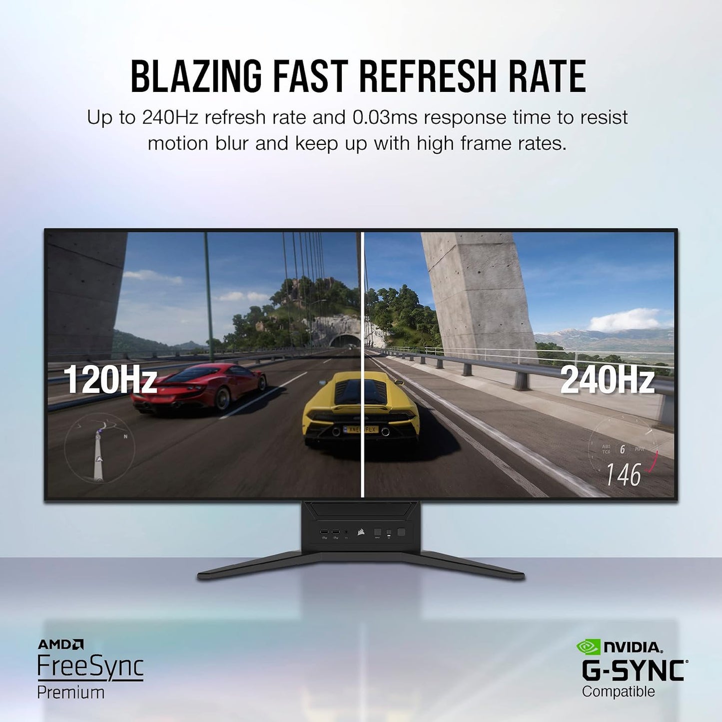 Corsair RDD0022 45" 240Hz OLED UltraWide Gaming Monitor