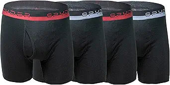 Spyder Men's Pro Cotton Boxer Briefs Underwear — main product image