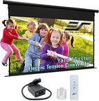 Elite Screens OMS110WHT-ELECTRIC Yard Master Electric Tension Projector Screen