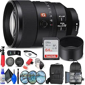 Sony FE 135mm f/1.8 GM Lens Portrait Lens Bundle