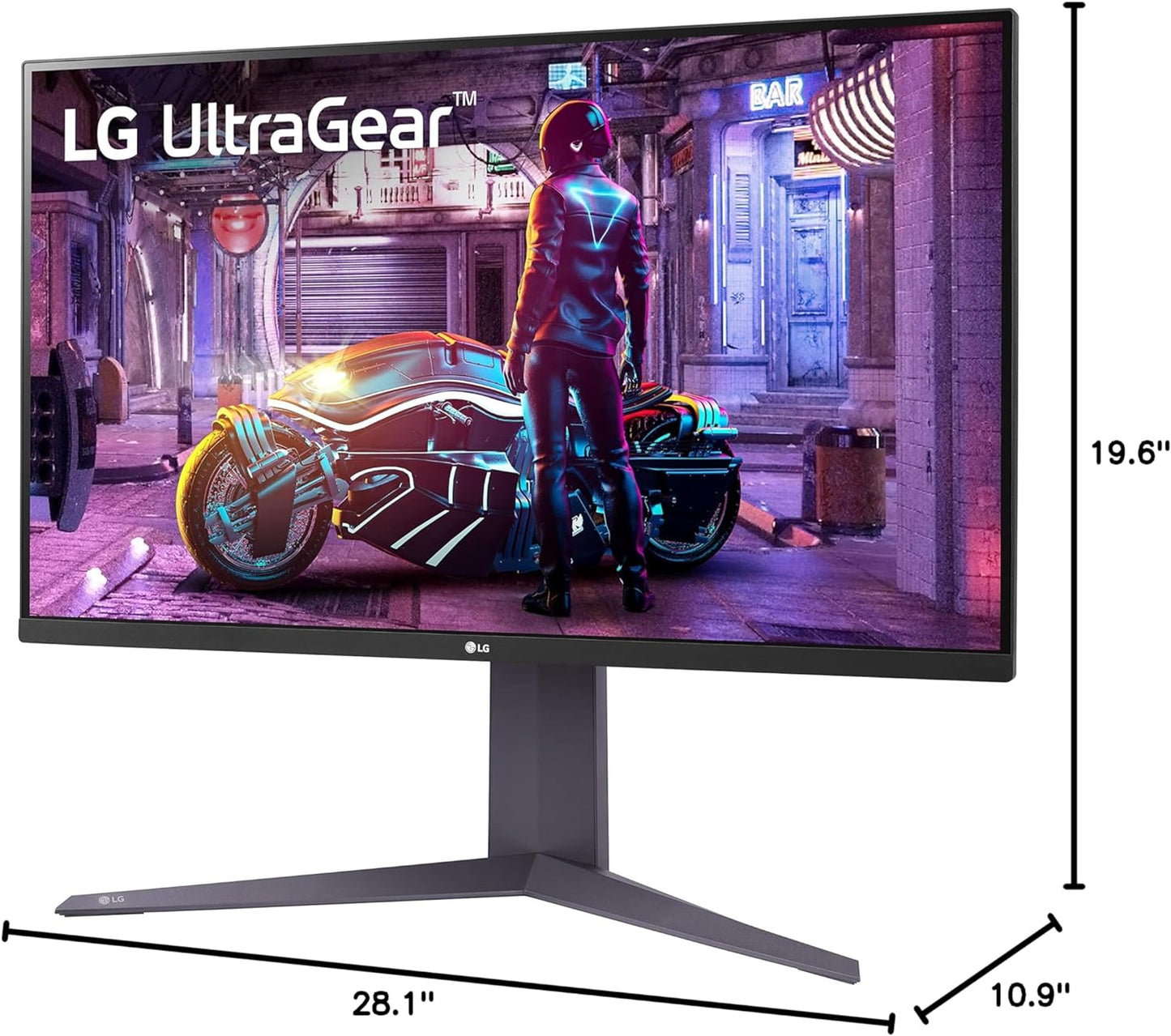 LG 32GQ750-B 32" 4K UHD 144Hz Ultragear Gaming Monitor