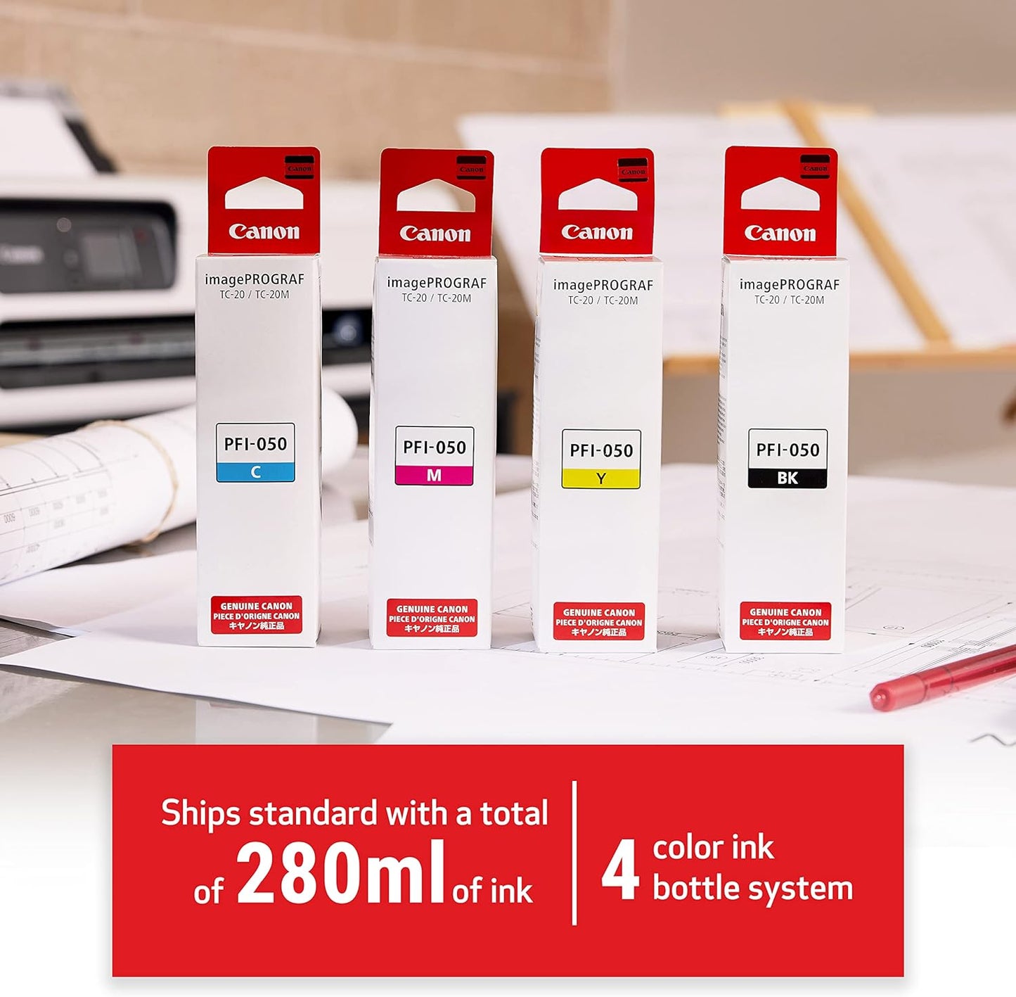 Canon 5815C002 imagePROGRAF TC-20 24" Wide Format Printer