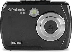 Polaroid IS048 16MP Waterproof Digital Action Camera Black