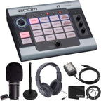 Zoom V3 K1 Vocal Processor Mic Headphones Bundle
