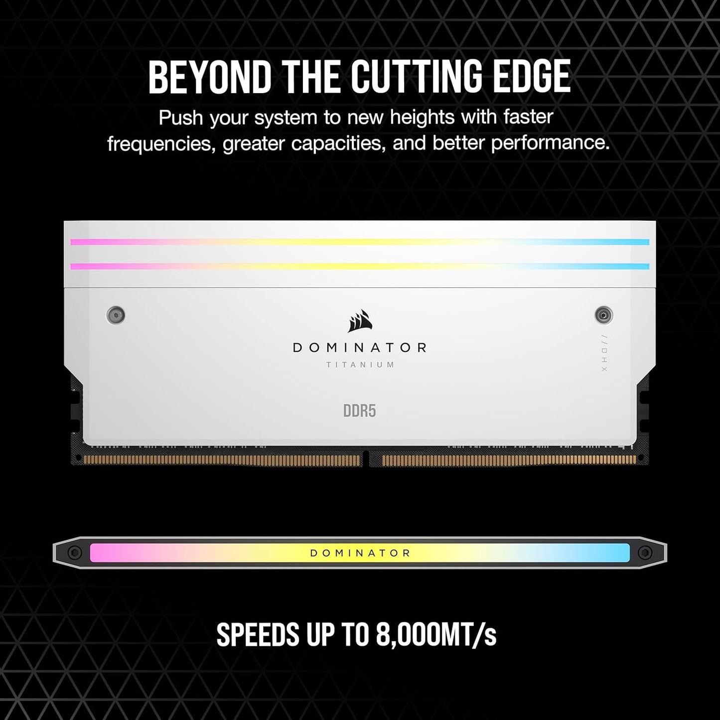 Corsair DOMINATOR TITANIUM RGB DDR5 64GB 6000MHz White