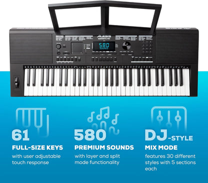 Alesis Harmony 61 Pro 61-Key Keyboard with DJ FX