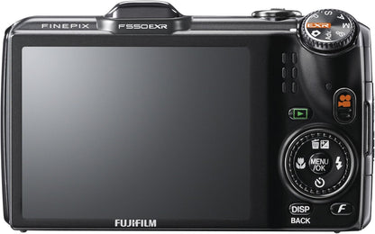 Fujifilm 4003978 FinePix F550 EXR Black Digital Camera