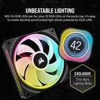 Corsair iCUE Link H100i LCD 240mm AIO Liquid Cooler