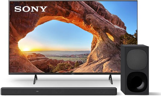 Sony X85J & HT-G700 43-Inch 4K TV with Dolby Soundbar