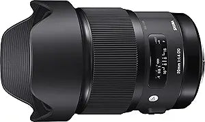 Sigma 20mm F1.4 Art DG HSM Lens Canon (Renewed)