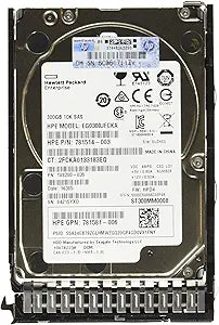 HP 785067-B21 300GB 12G SAS 10K 2.5" HDD (Renewed)