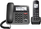 Panasonic KX-TGB850B Corded/Cordless Phone Answering Machine