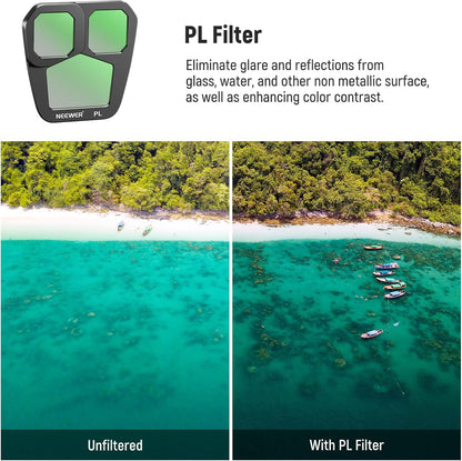Neewer 10102444 Mavic 3 Pro ND Filter Set (ND16/32/64/PL)