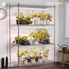 GE 93129193 6-Pack T8 LED Grow Lights for Indoor Plants