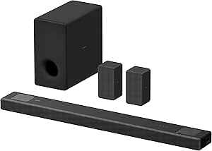 Sony HT-A5000 Home Theater Soundbar System with Sub & Rears