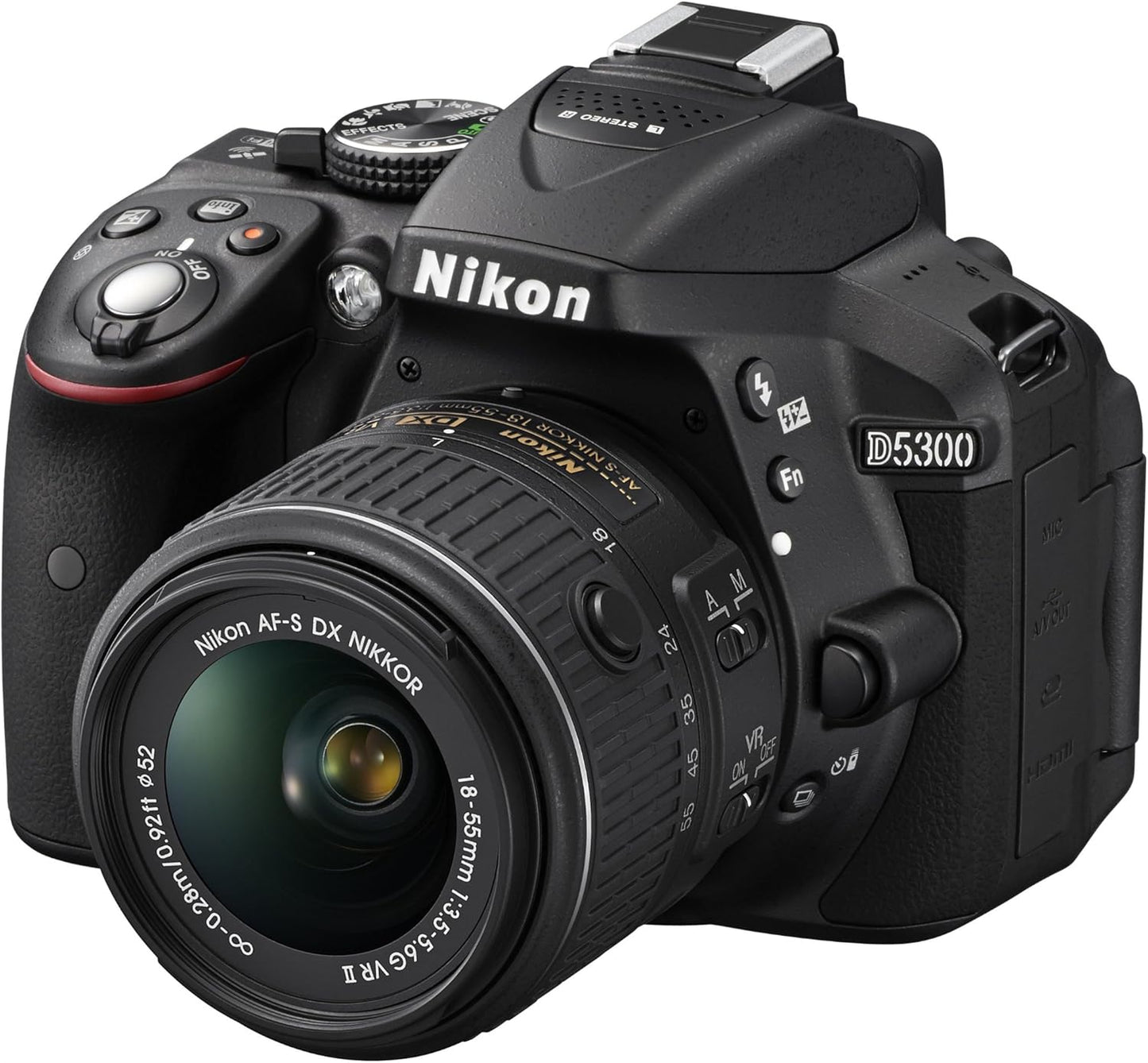 Nikon D5300 18-55mm Lens Digital SLR Camera (Renewed)