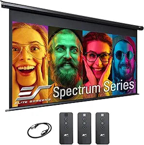 Elite Screens ELECTRIC110H2 110-Inch Motorized Projector Screen