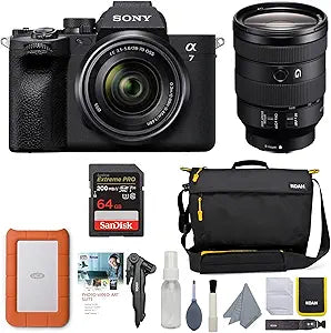 Sony Alpha 7 IV Mirrorless Camera Bundle E-Mount Lens